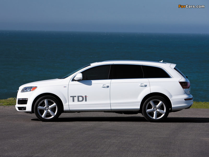 Audi Q7 TDI Clean Diesel quattro US-spec 2009–10 pictures (800 x 600)
