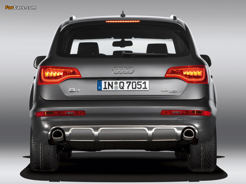 Images of Audi Q7 4.2 TDI quattro 2009 (800 x 600)