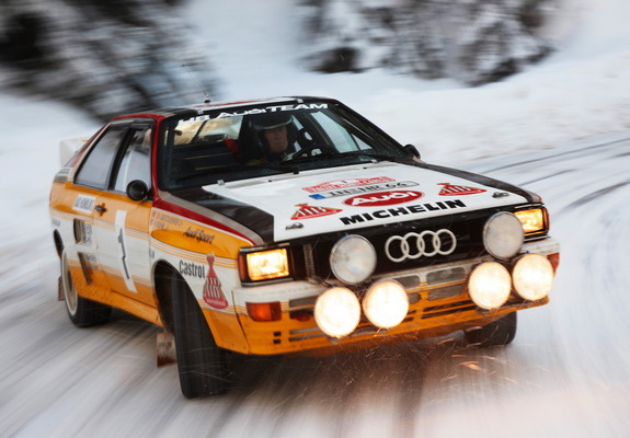 Audi Quattro Group B Rally Car (85) 1983–86 wallpapers