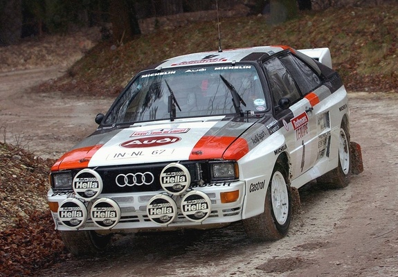 Images of Audi Quattro Group B Rally Car (85) 1983–86