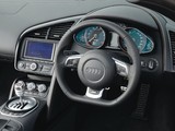 Audi R8 V10 Spyder UK-spec 2010 wallpapers
