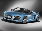 Pictures of Audi R8 GT Spyder 2011–12