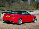 Audi RS5 Cabriolet UK-spec 2013 images