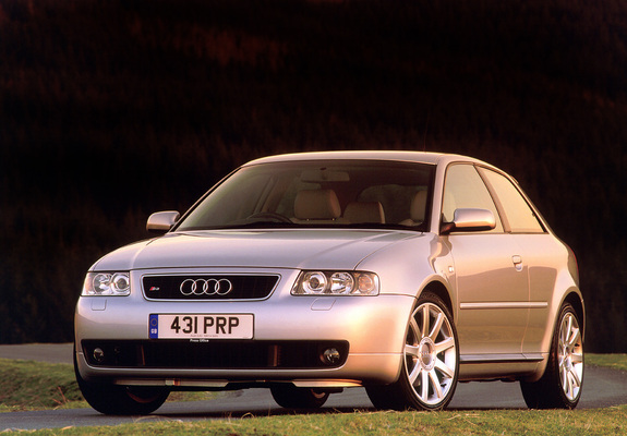 Photos of Audi S3 UK-spec (8L) 2001–03