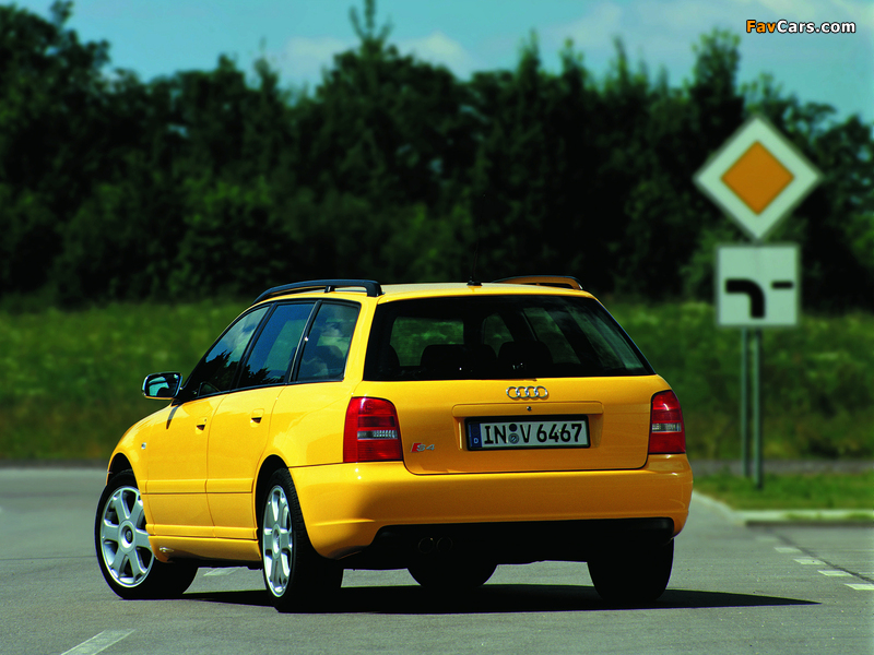 Audi S4 Avant (B5,8D) 1997–2002 photos (800 x 600)