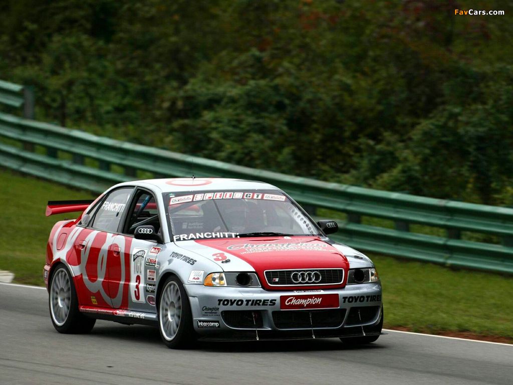 Audi S4 Competition SCCA World Challenge (B5,8D) 2000–02 wallpapers (1024 x 768)