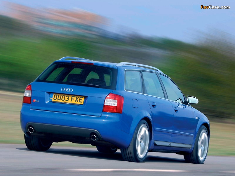 Audi S4 Avant UK-spec (B6,8E) 2003–05 images (800 x 600)