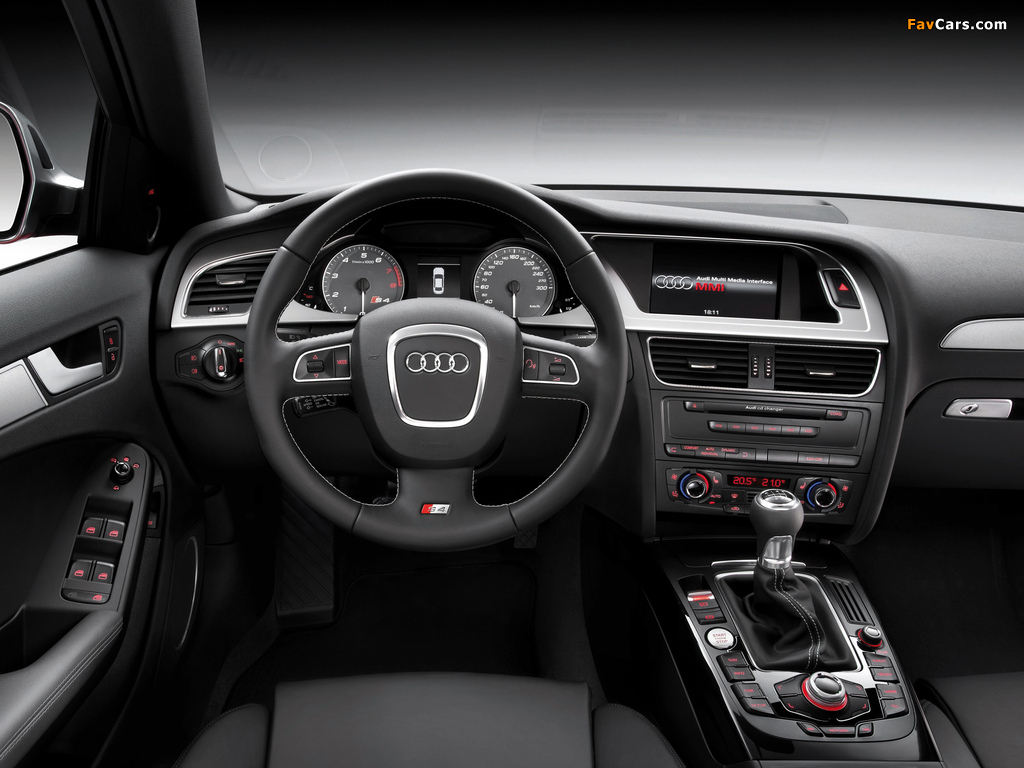Audi S4 Sedan (B8,8K) 2009–11 images (1024 x 768)
