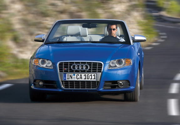 Pictures of Audi S4 Cabriolet (B7,8H) 2007–08
