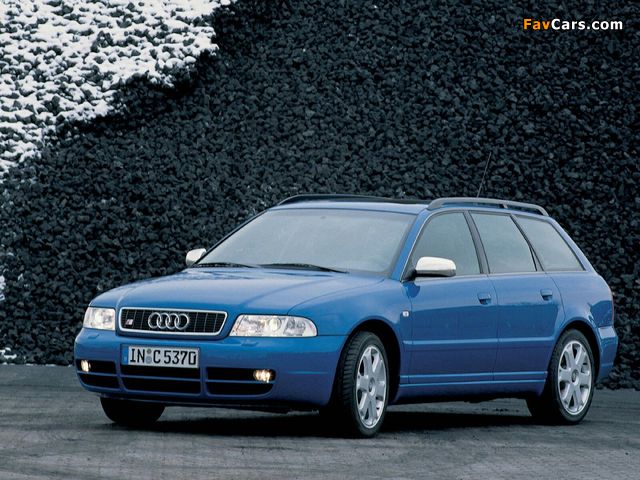 Audi S4 Avant (B5,8D) 1997–2002 wallpapers (640 x 480)
