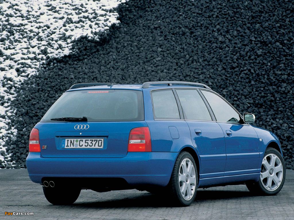 Audi S4 Avant (B5,8D) 1997–2002 wallpapers (1024 x 768)