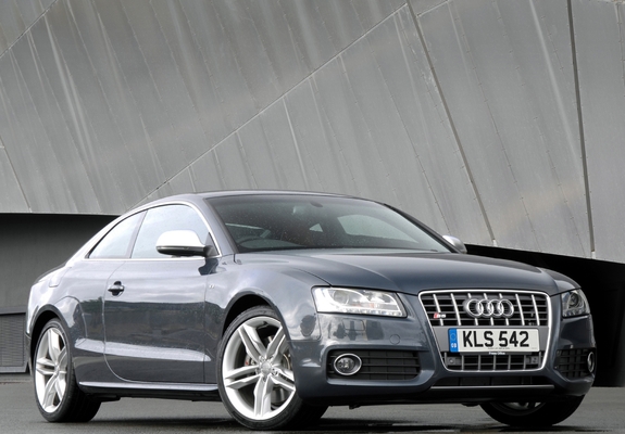 Audi S5 Coupe UK-spec 2008–11 wallpapers