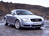 Audi TT Coupe UK-spec (8N) 1998–2003 wallpapers