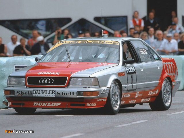 Audi V8 quattro DTM 1990–92 pictures (640 x 480)