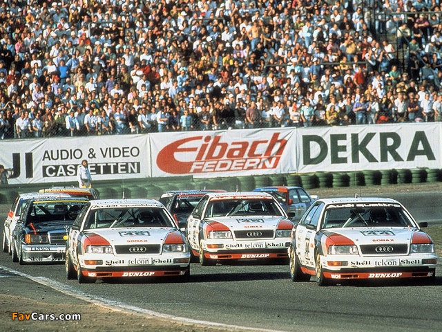 Images of Audi V8 quattro DTM 1990–92 (640 x 480)