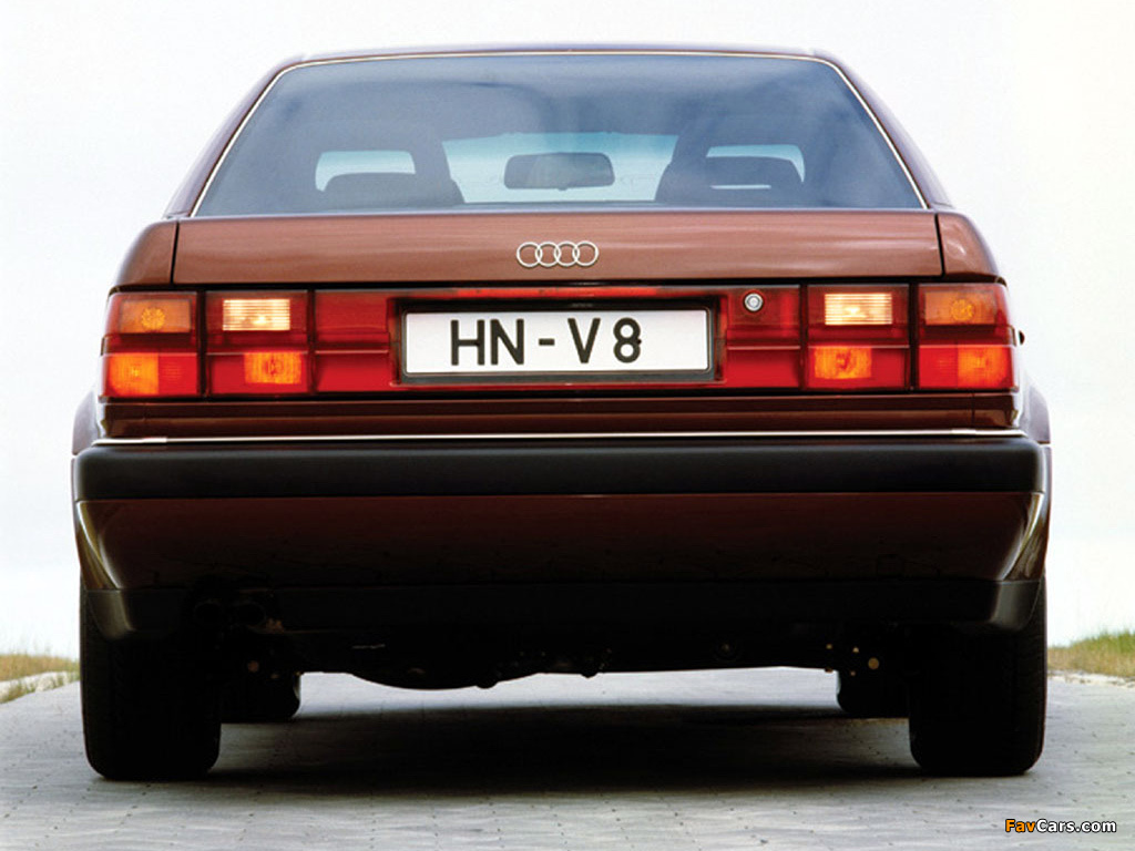 Photos of Audi V8 1988–94 (1024 x 768)