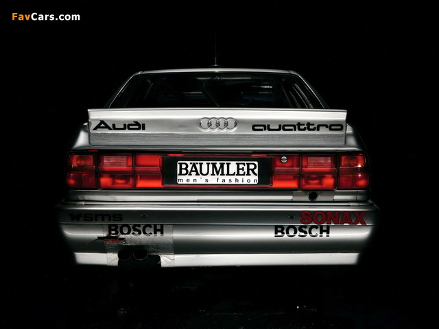 Photos of Audi V8 quattro DTM 1990–92 (640 x 480)