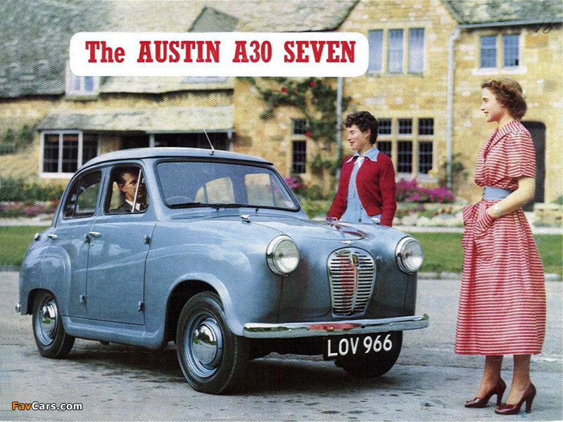 Austin A30 2-door 1953–56 wallpapers (800 x 600)