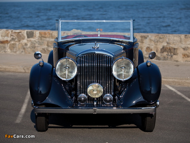 Bentley 4 ¼ Litre Concealed Head Coupe by Mulliner 1937 photos (640 x 480)