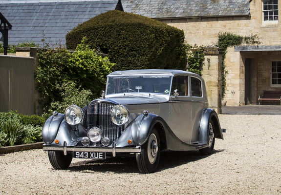Bentley 4 ¼ Litre Sports Saloon by Mulliner 1938 photos