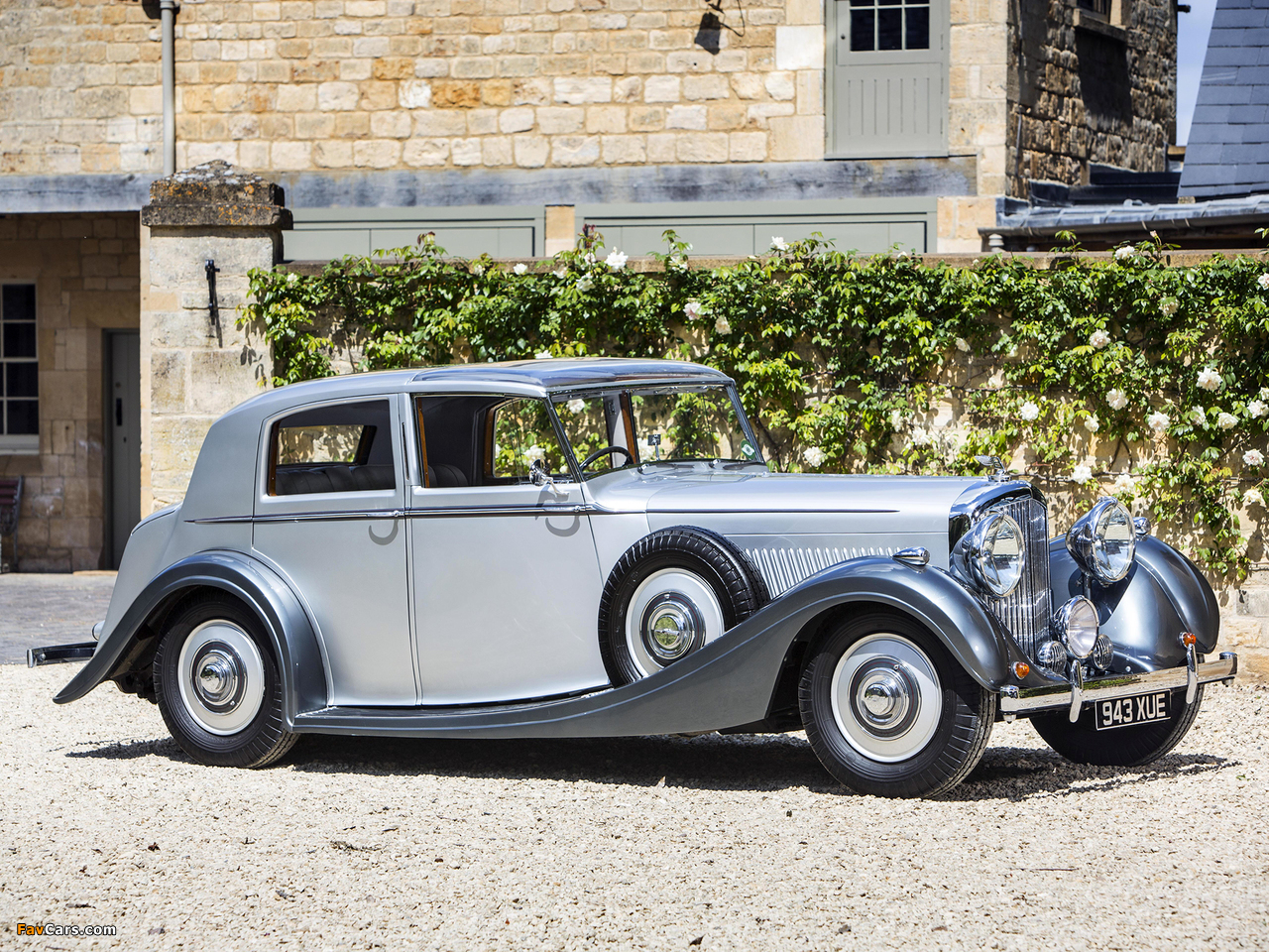 Images of Bentley 4 ¼ Litre Sports Saloon by Mulliner 1938 (1280 x 960)