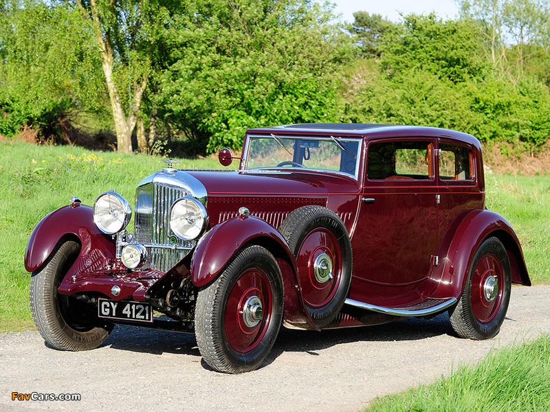 Bentley 4 Litre Saloon by Thrupp & Maberly 1931 photos (800 x 600)