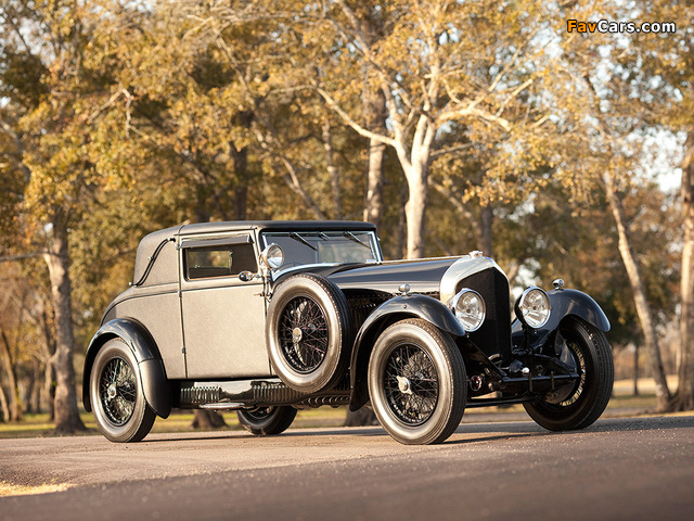 Bentley 6 ½ Litre Sport Coupe 1926–28 wallpapers (640 x 480)