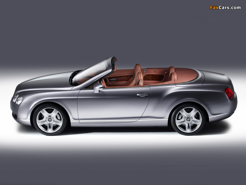 Bentley Continental GTC 2006–08 photos (800 x 600)