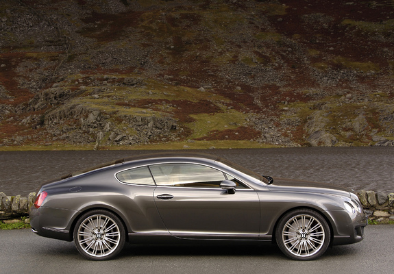 Bentley Continental GT Speed 2007–11 wallpapers
