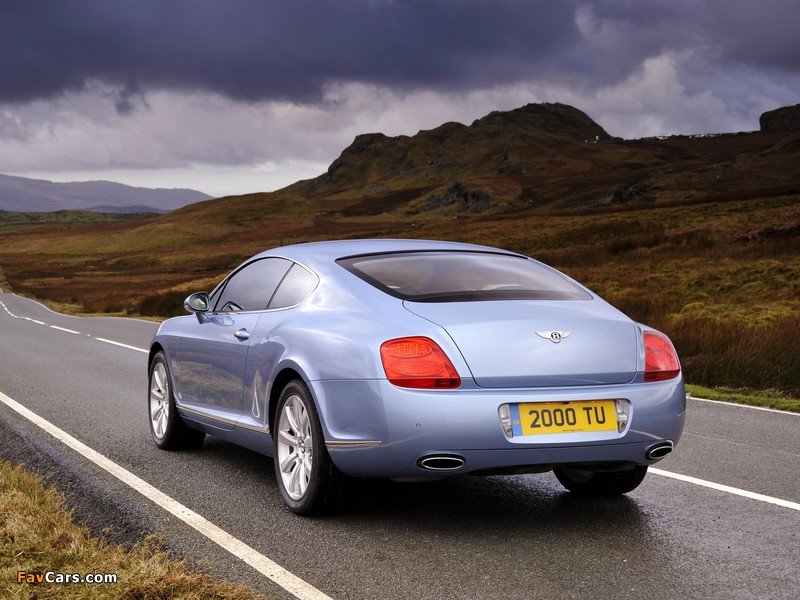 Bentley Continental GT UK-spec 2007–11 wallpapers (800 x 600)