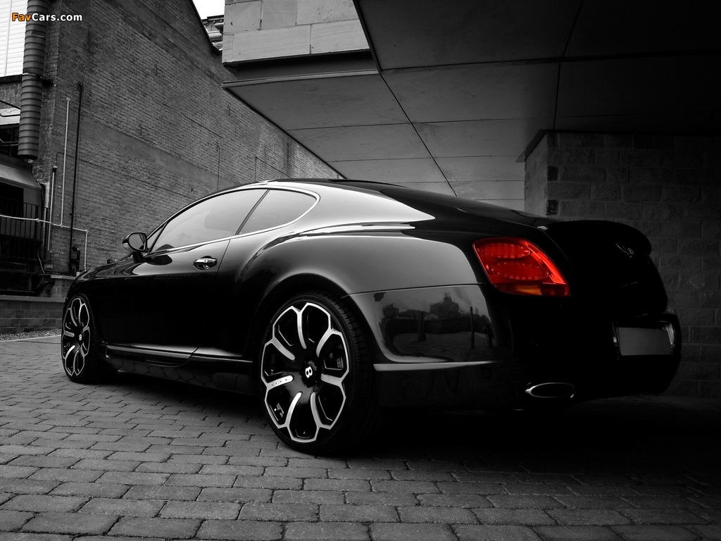 Project Kahn Bentley Continental GTS Black Edition 2008 pictures (1024 x 768)