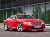 Bentley Continental GT UK-spec 2011 images