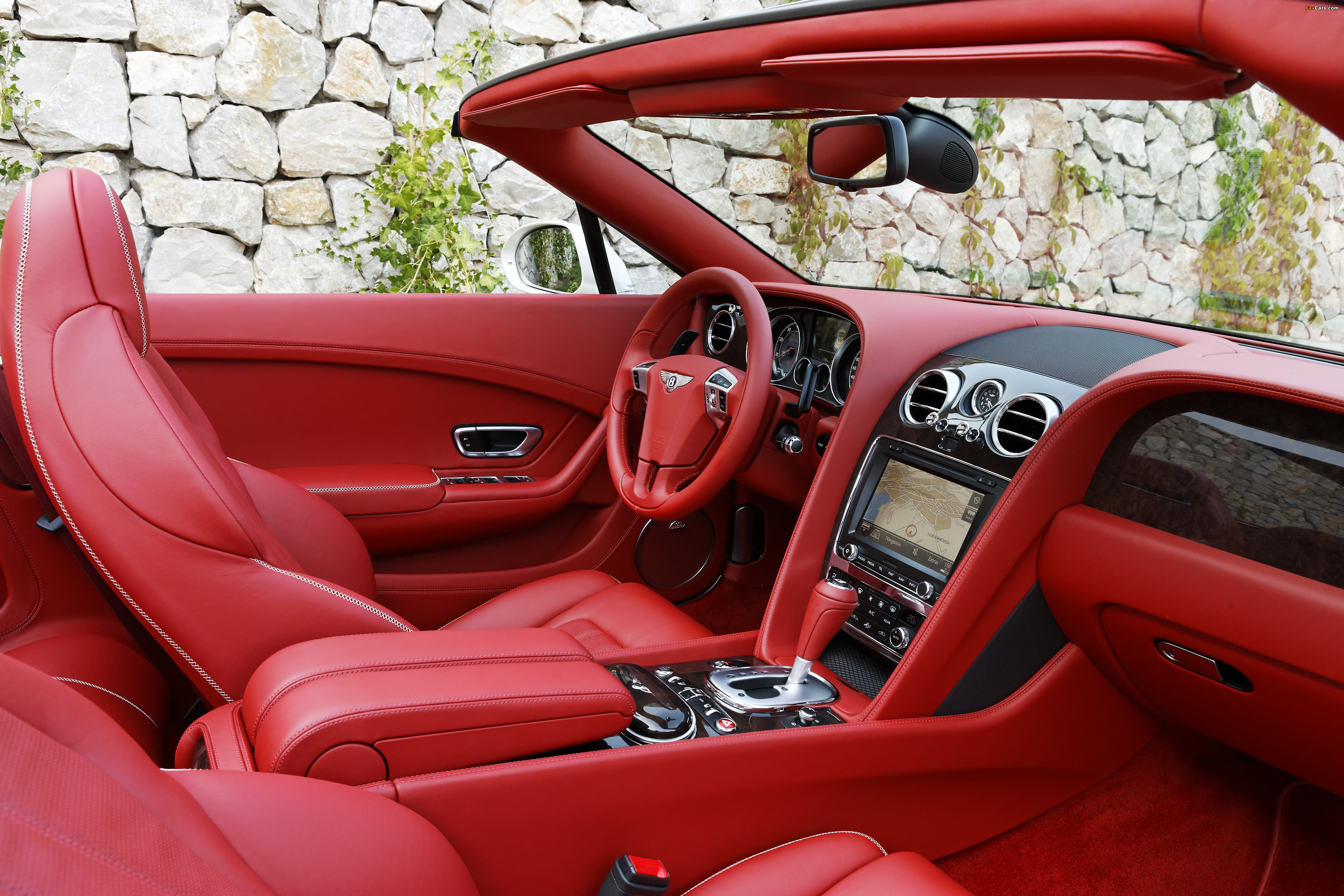 Bentley Continental GT Convertible 2011–15 pictures (4096 x 2731)