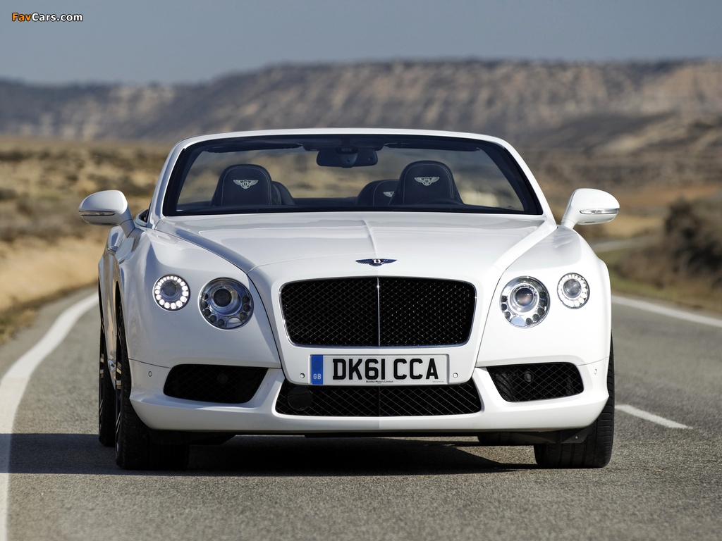 Bentley Continental GTC V8 2012 pictures (1024 x 768)