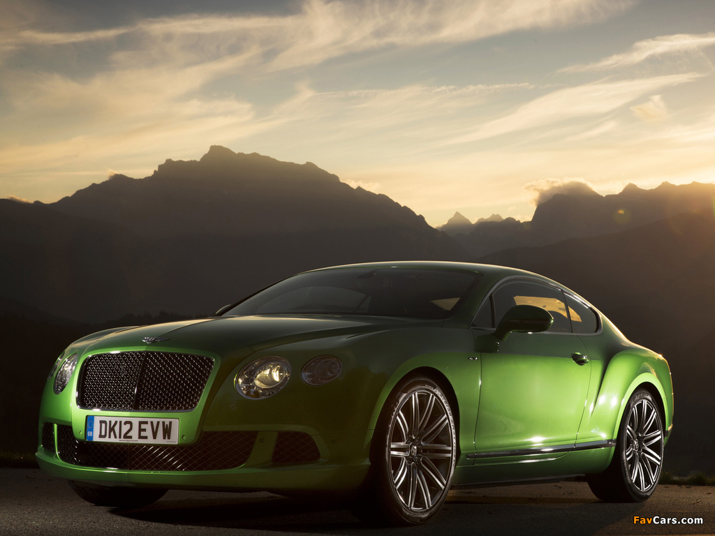 Bentley Continental GT Speed 2012–14 pictures (1024 x 768)