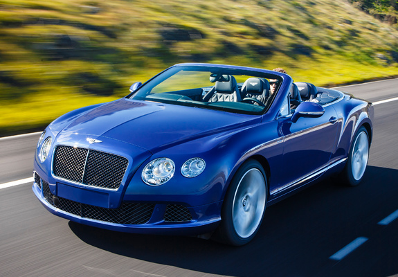 Bentley Continental GT Speed Convertible 2013–14 photos