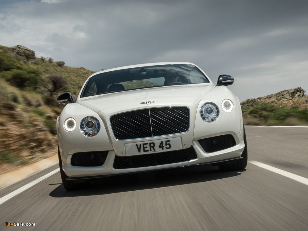 Bentley Continental GT V8 S Coupe 2013 pictures (1024 x 768)