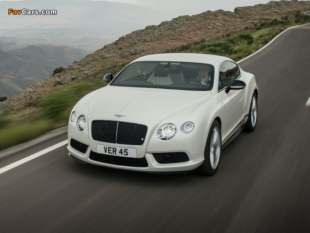 Bentley Continental GT V8 S Coupe 2013 wallpapers (640 x 480)