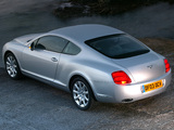 Bentley Continental GT UK-spec 2003–07 wallpapers