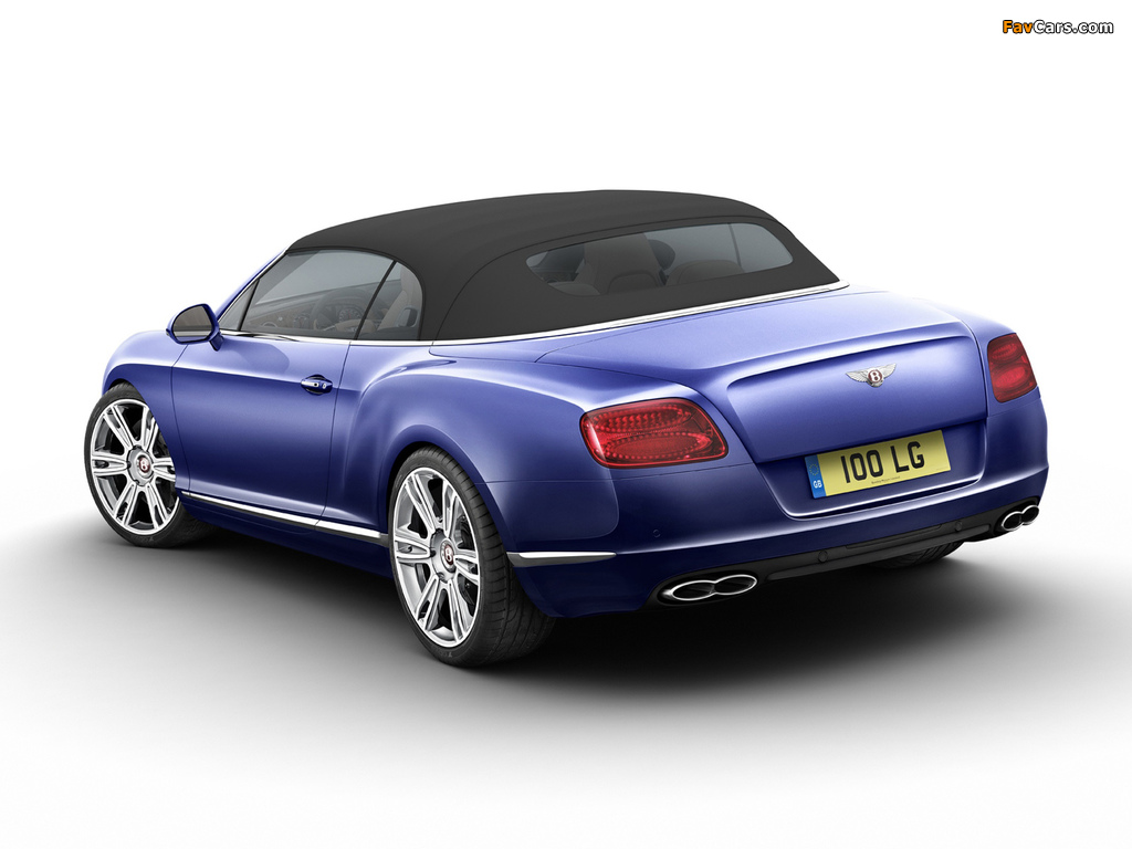 Bentley Continental GTC V8 2012 pictures (1024 x 768)