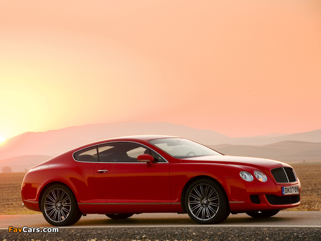 Images of Bentley Continental GT Speed 2007–11 (640 x 480)
