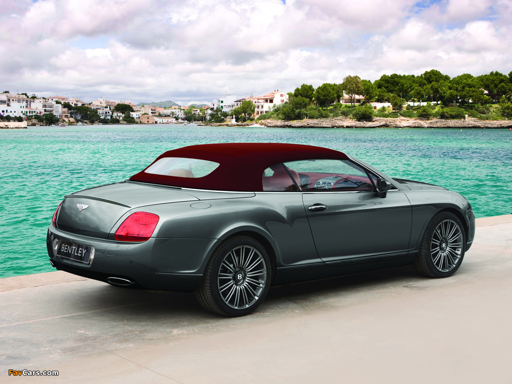 Images of Bentley Continental GTC Speed 2009–11 (1024 x 768)