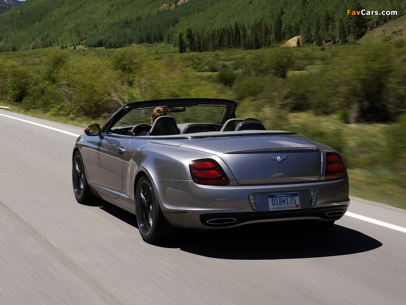 Images of Bentley Continental Supersports Convertible 2010–11 (800 x 600)