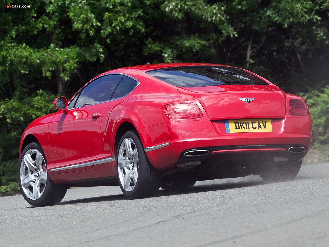 Images of Bentley Continental GT UK-spec 2011 (1280 x 960)