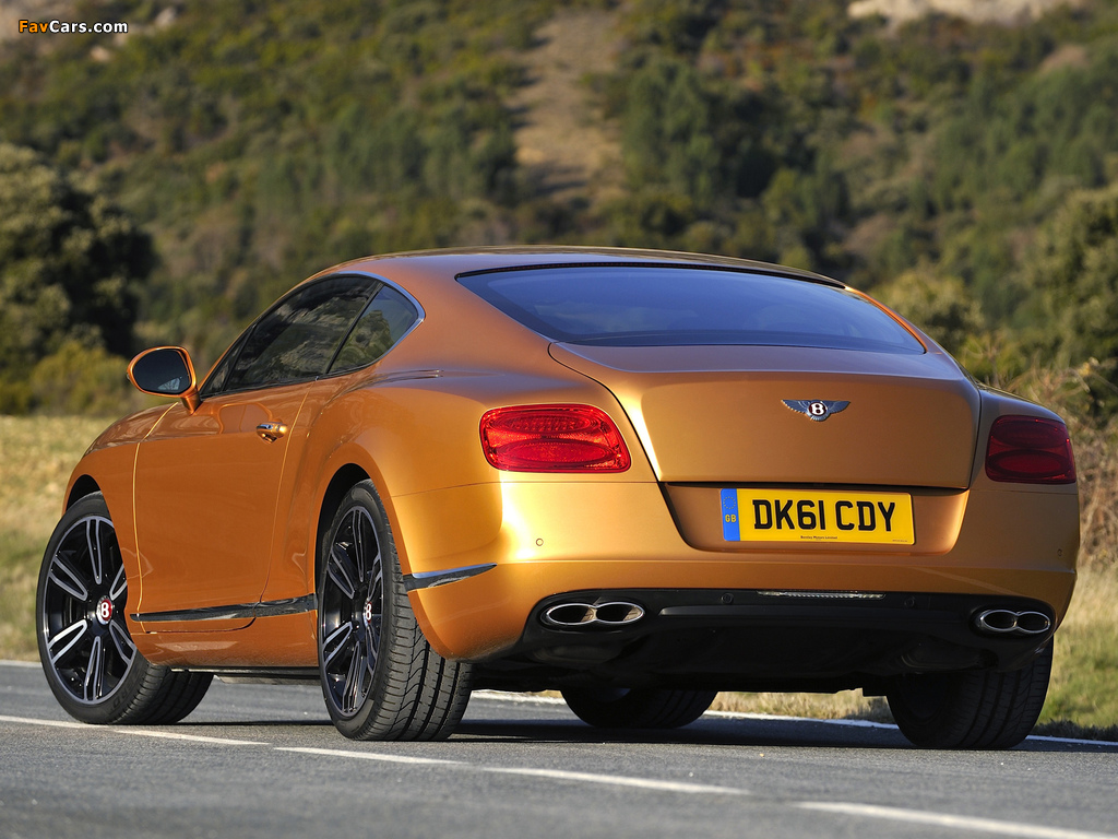 Images of Bentley Continental GT V8 2012 (1024 x 768)