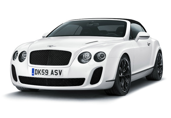 Photos of Bentley Continental Supersports Convertible 2010–11