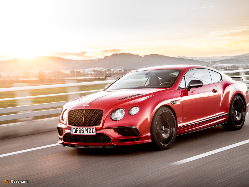 Photos of Bentley Continental Supersports 2017 (1024 x 768)