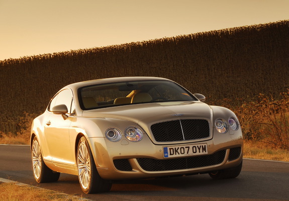Pictures of Bentley Continental GT Speed 2007–11