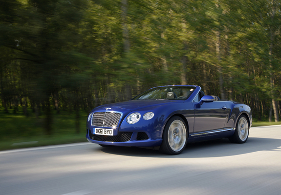 Pictures of Bentley Continental GT Convertible 2011–15