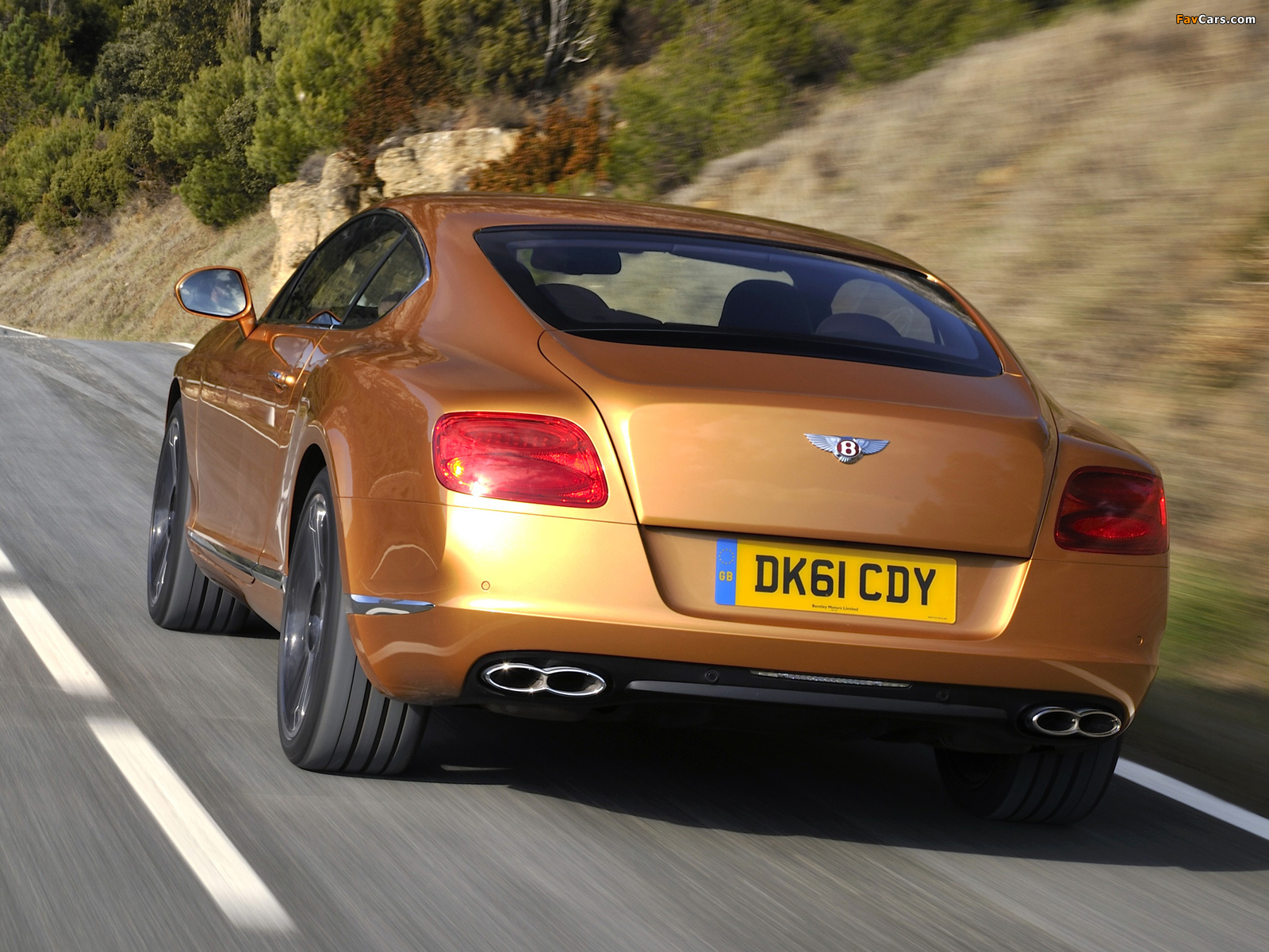 Pictures of Bentley Continental GT V8 2012 (1600 x 1200)